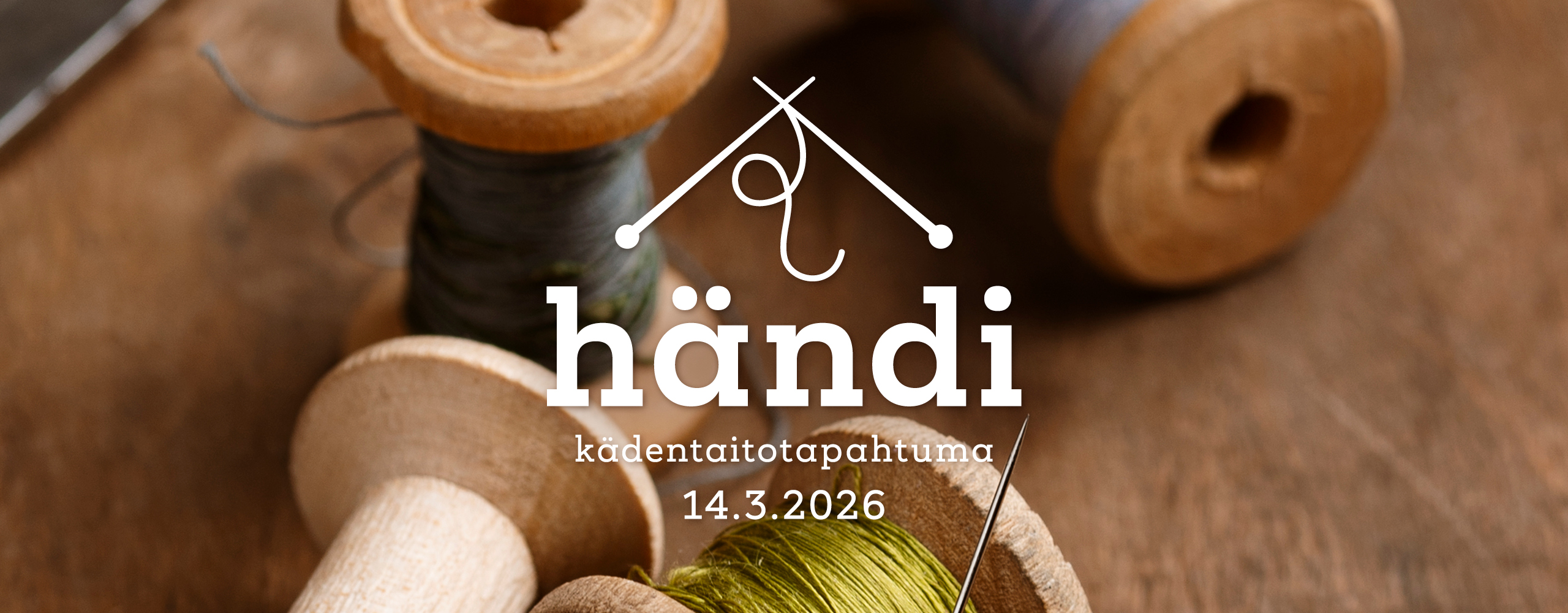 Händi-kädentaitotapahtuma la 14.3.2026 Hämeenlinnassa
